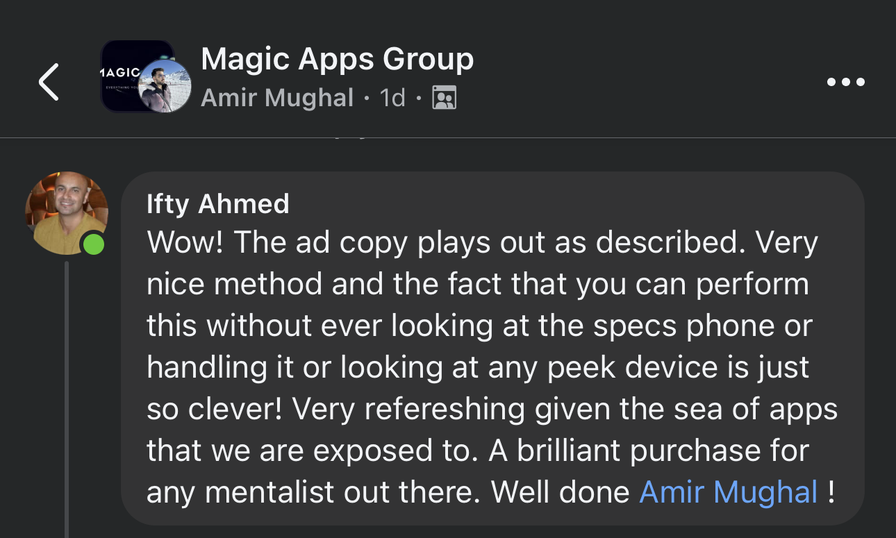 Original post screenshot