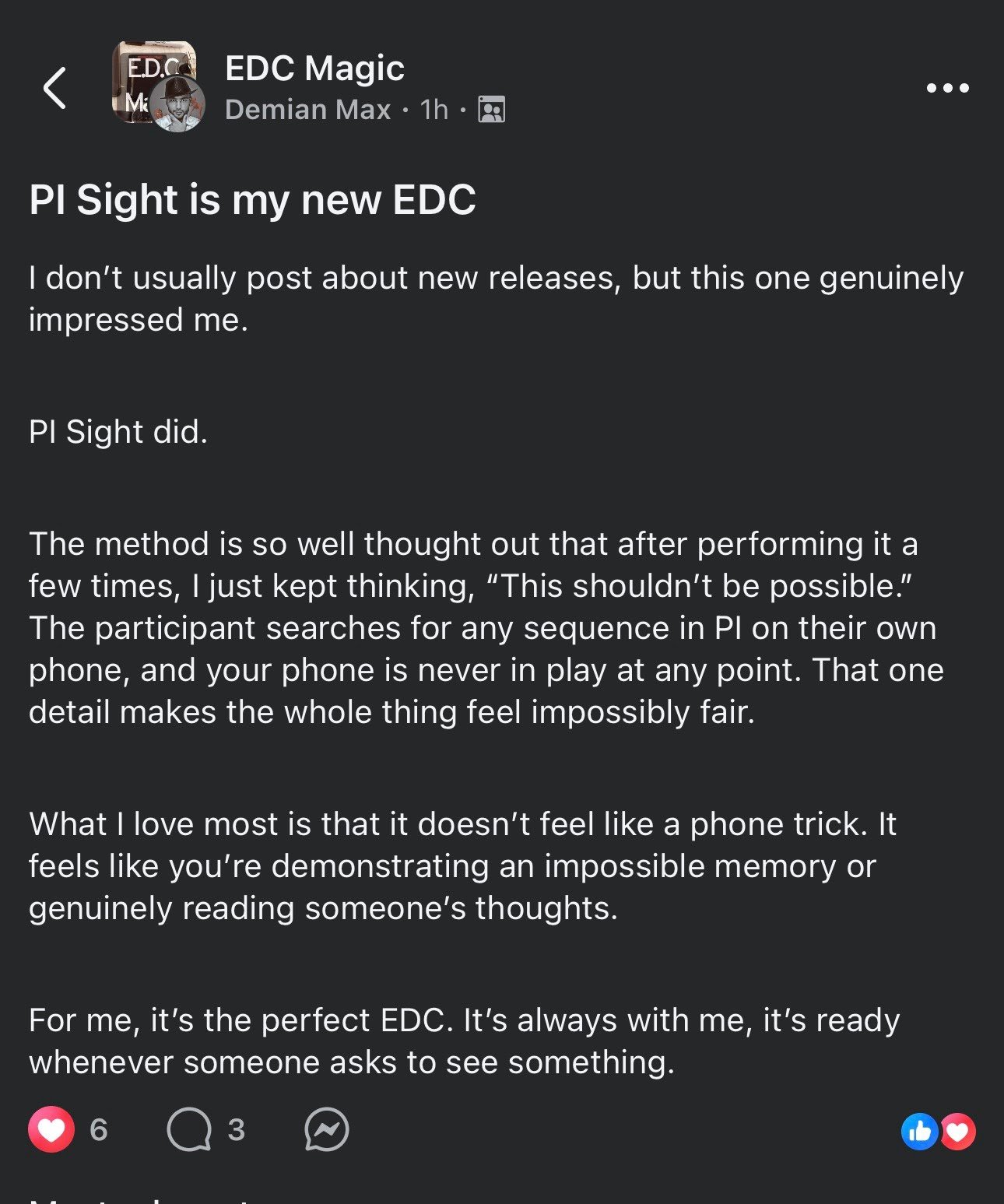 Original post screenshot